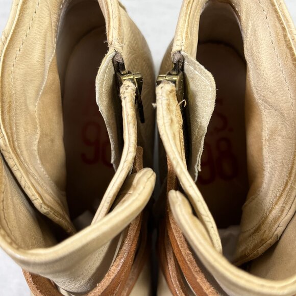 A.S.98 Airstep Strappy Buckle Pointed Toe Booties - Women's Size EU 41 / US 10 - Picture 8 of 10